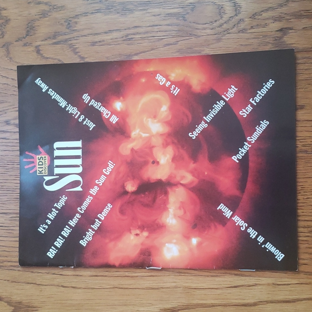 Vintage Y2K Kids Discover Magazine Sun Volume 12 Issue 10 October 2002